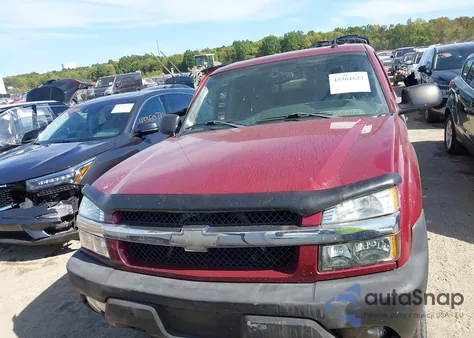 2005 Chevrolet Avalanche 1500 Z71 from USA, damaged, VIN 3GNEK12Z95G239820